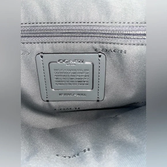 Chain Prairie Satchel Dark Gunmetal/ Heather Gray - Picture 8 of 9